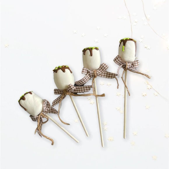 Faux Jason green topper |Mini marshmallows | Tired tray decor| Halloween decor - Picture 12 of 13